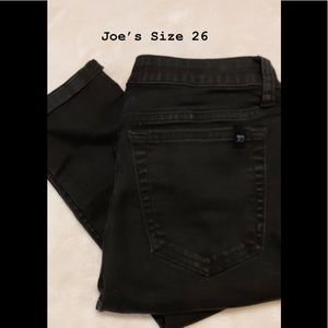 Joe’s Jeans- black womans